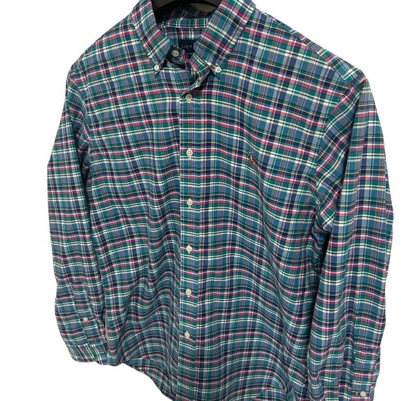 Polo by Ralph Lauren Multicolor Plaid Casual Button Down Shirt - Picture 2 of 6